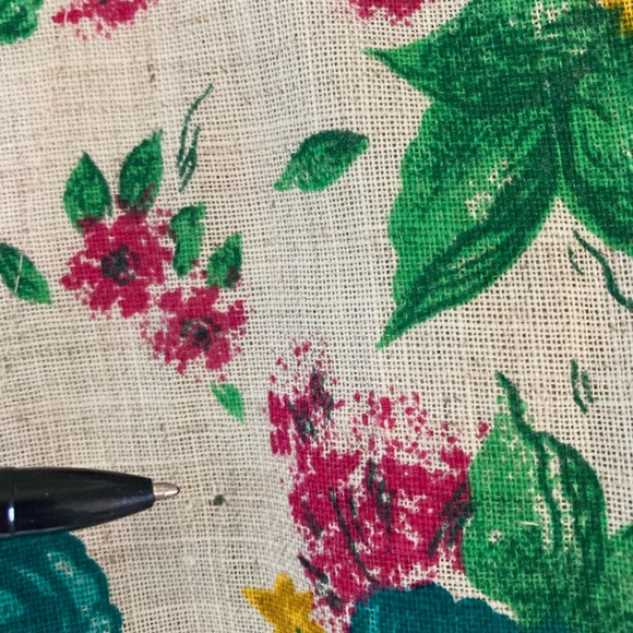 Vintage 70s open floral blazer - Picture 7 of 10